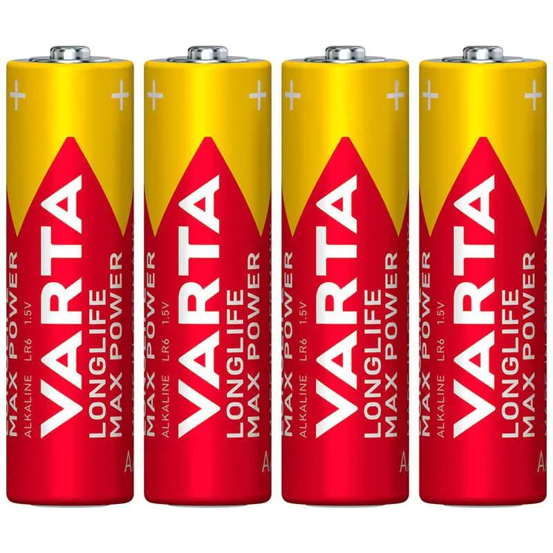 باتری قلمی وارتا مدل Longlife Max Power بسته چهار عددی
