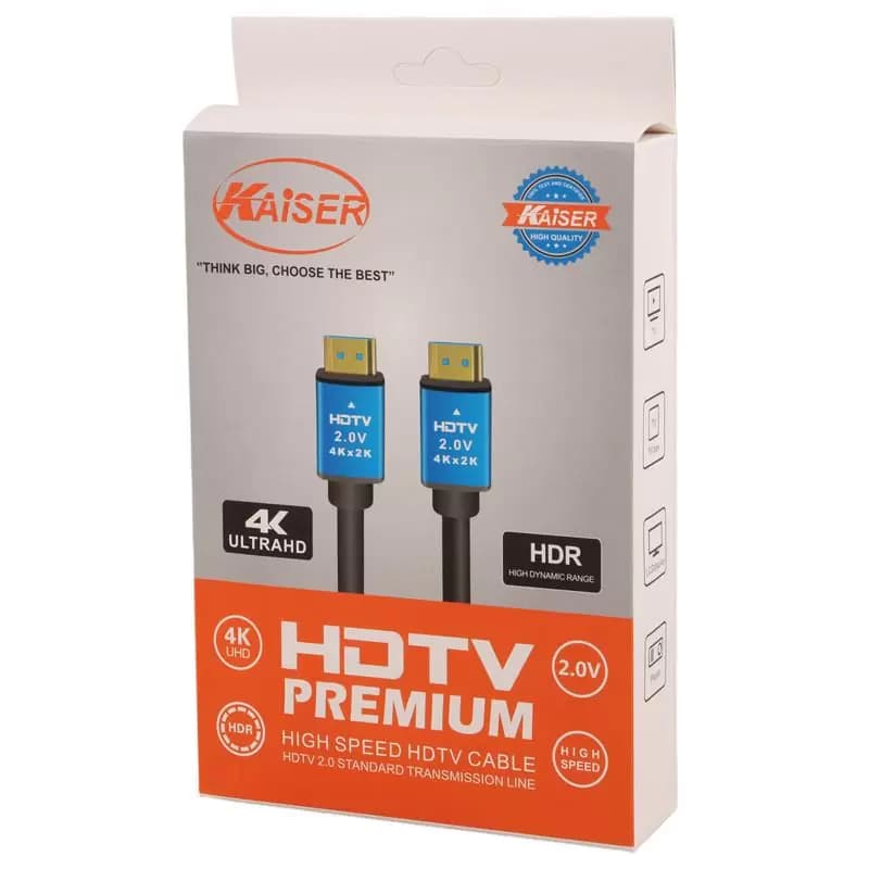 کابل تصویر HDMI کایزر مدل 4K به طول 1.5 الی 20 متر — تصویر ۶