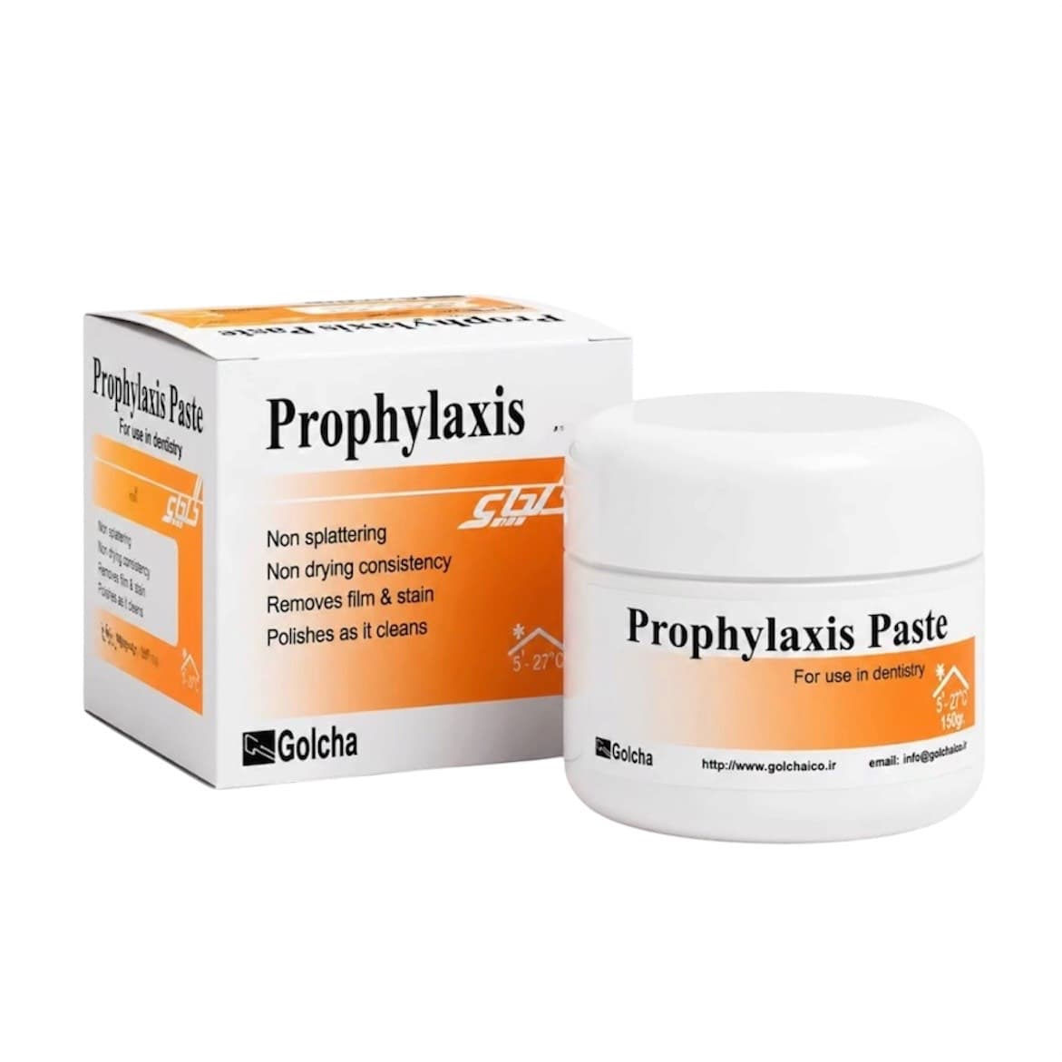 خمیر پروفیلاکسی گلچای – Golchai Prophylaxis Paste