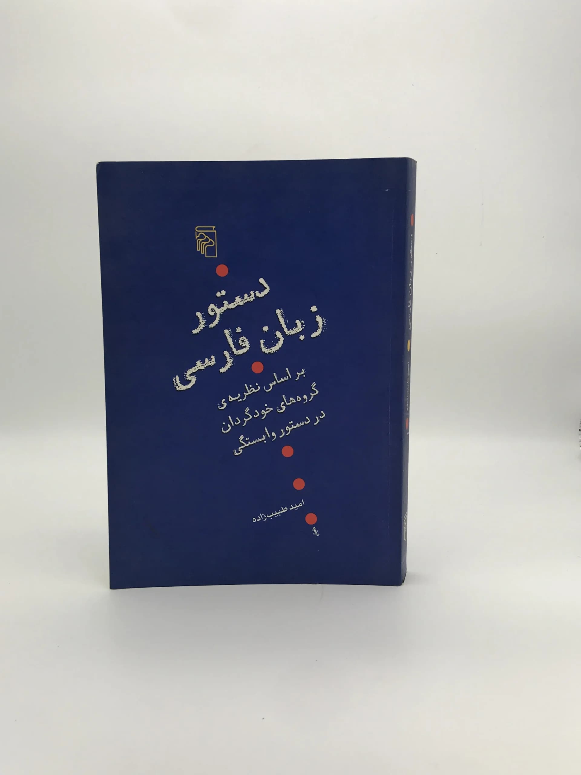 دستور زبان فارسی نوشته امید طبیب زاده