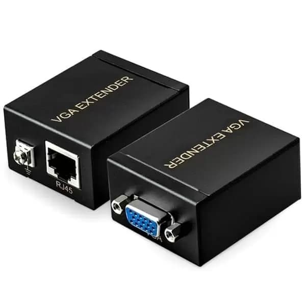 افزایش طول اکستندر VGA با کابل شبکه تا 60 متر