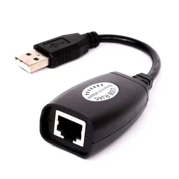 دستگاه افزایش طول USB با کابل شبکه تا 45 متر مدل USB-RJXT — تصویر ۵