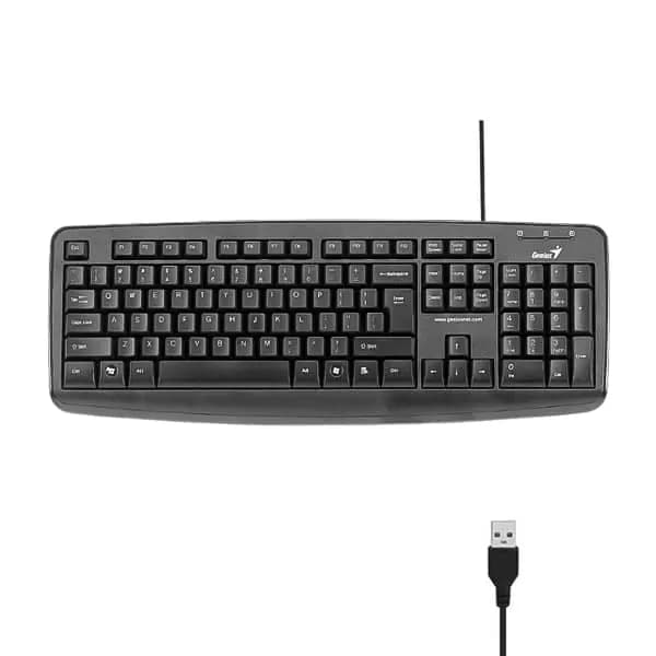 کیبورد با سیم اورجینال جنیوس مدل KB-110X