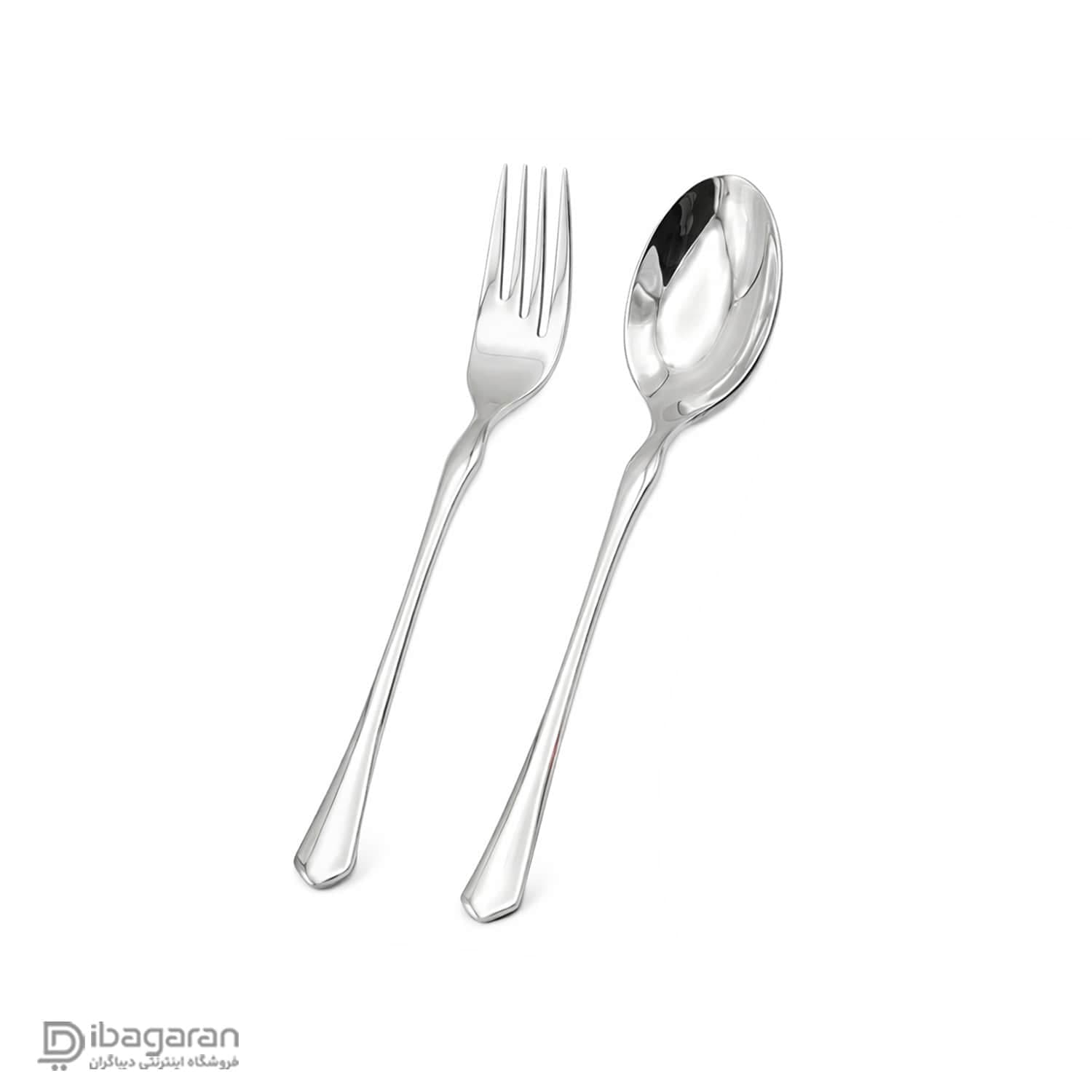 قاشق و چنگال استیل یونیک مدل UN-5810 — تصویر ۳