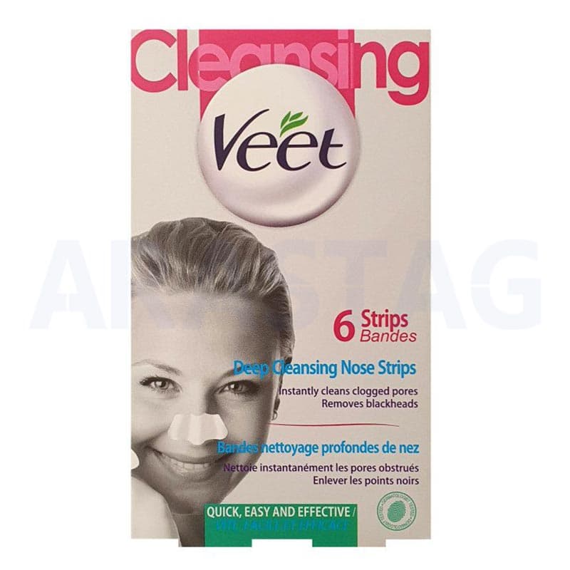 چسب بینی ویت veet پاکسازی عمیق بسته 6 عددی