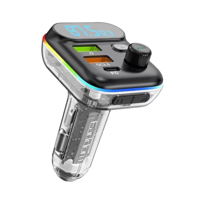 شارژر فندکی + FM Player بلوتوثی ارلدام مدل ET-M80