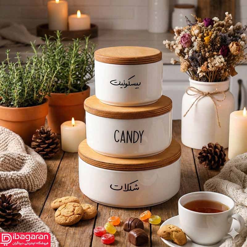 بانکه کوکی گرد کارولین مدل 220