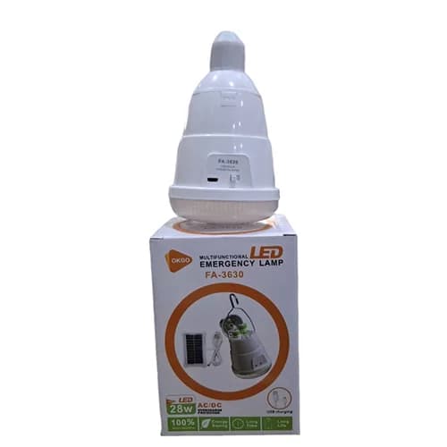 لامپ اضطراری شارژی سرپیچی OKGO مدل FA-3630