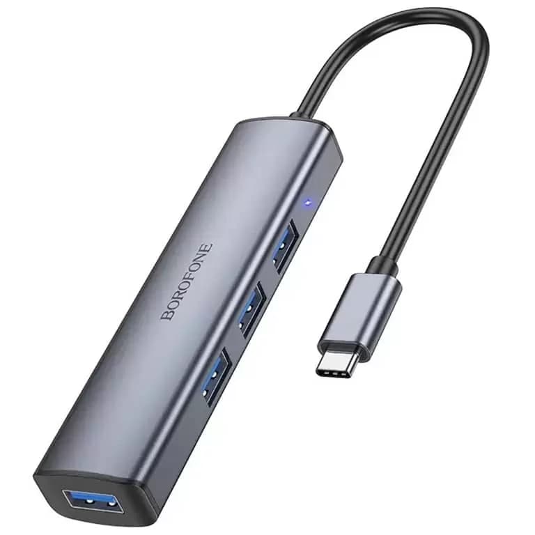 هاب 4 پورت USB-C بروفون مدل DH12 4IN1