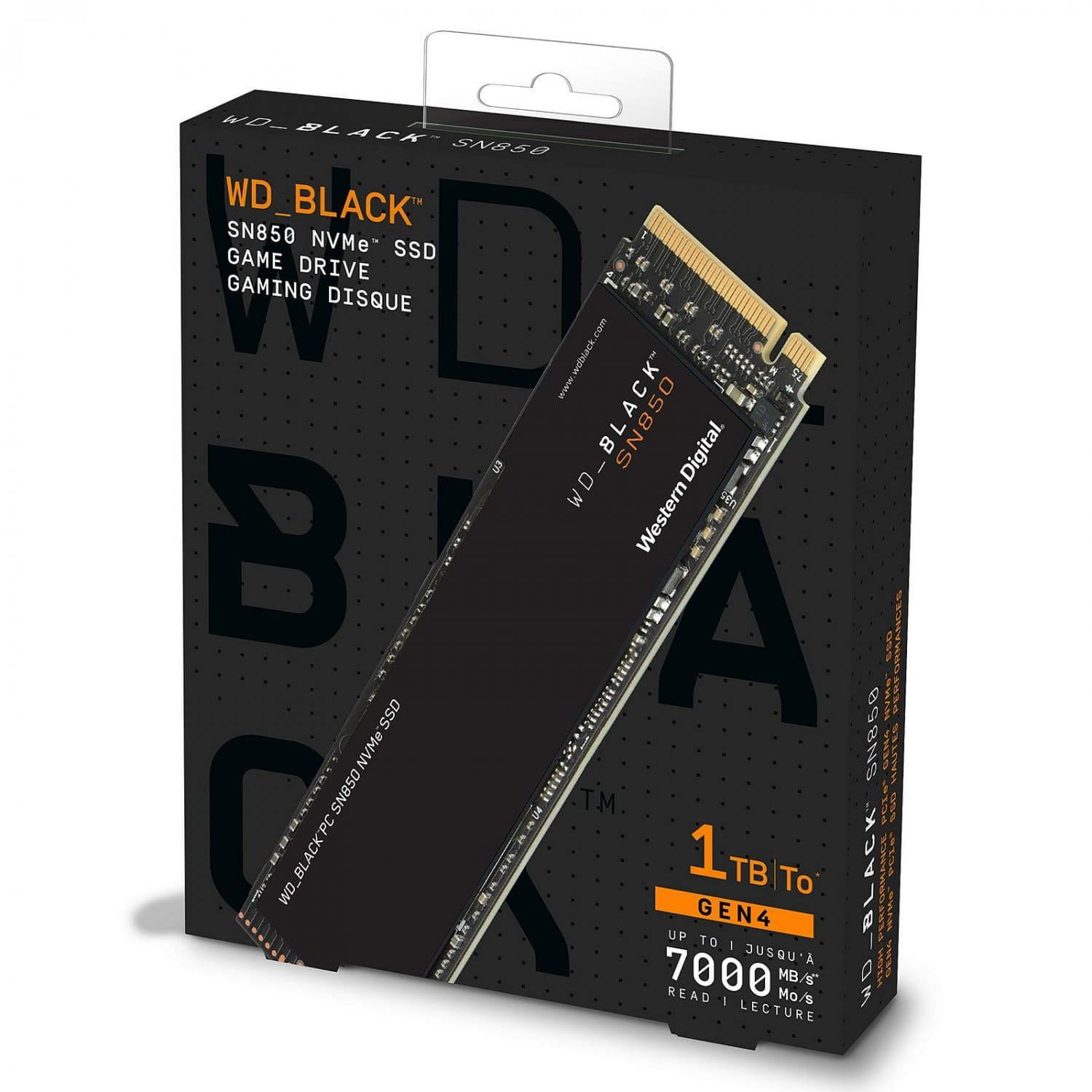 حافظه اس اس دی اینترنال وسترن دیجیتال برای ps5 یک ترابایت wd black sn850x — تصویر ۲