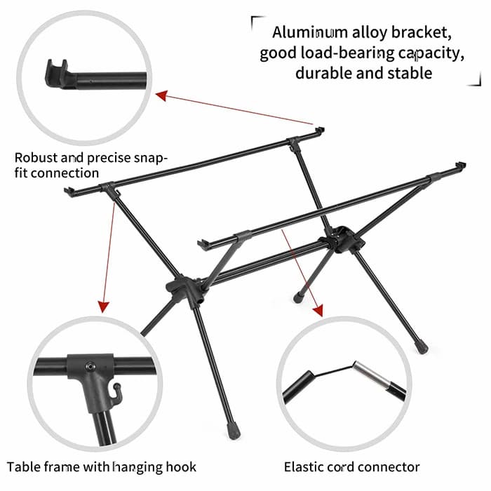 میز نیچرهایک مدل ft11 detachable aluminum alloy — تصویر ۹