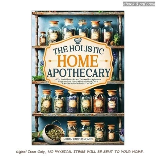 کتاب The Holistic Home Apothecary: 1,000+ Herbal Remedies for Everyday Ailments نسخه انگلیسی PDF | Miriam Harper Jones — تصویر ۲