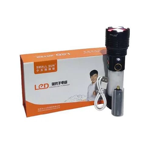 چراغ قوه شارژی فانوس دار اسمال سان مدل SMALL SUN ZY-K79 — تصویر ۳