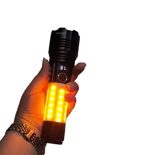 چراغ قوه شارژی فانوس دار اسمال سان مدل SMALL SUN ZY-K79 — تصویر ۵