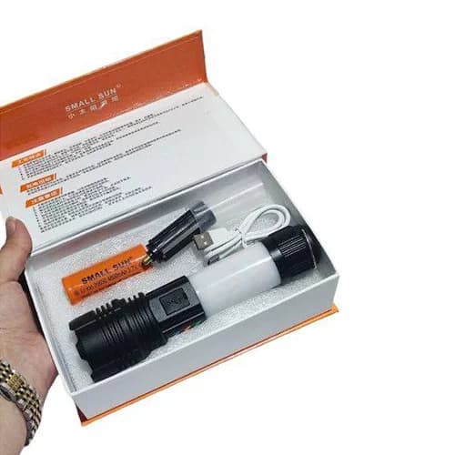 چراغ قوه شارژی فانوس دار اسمال سان مدل SMALL SUN ZY-K79 — تصویر ۷