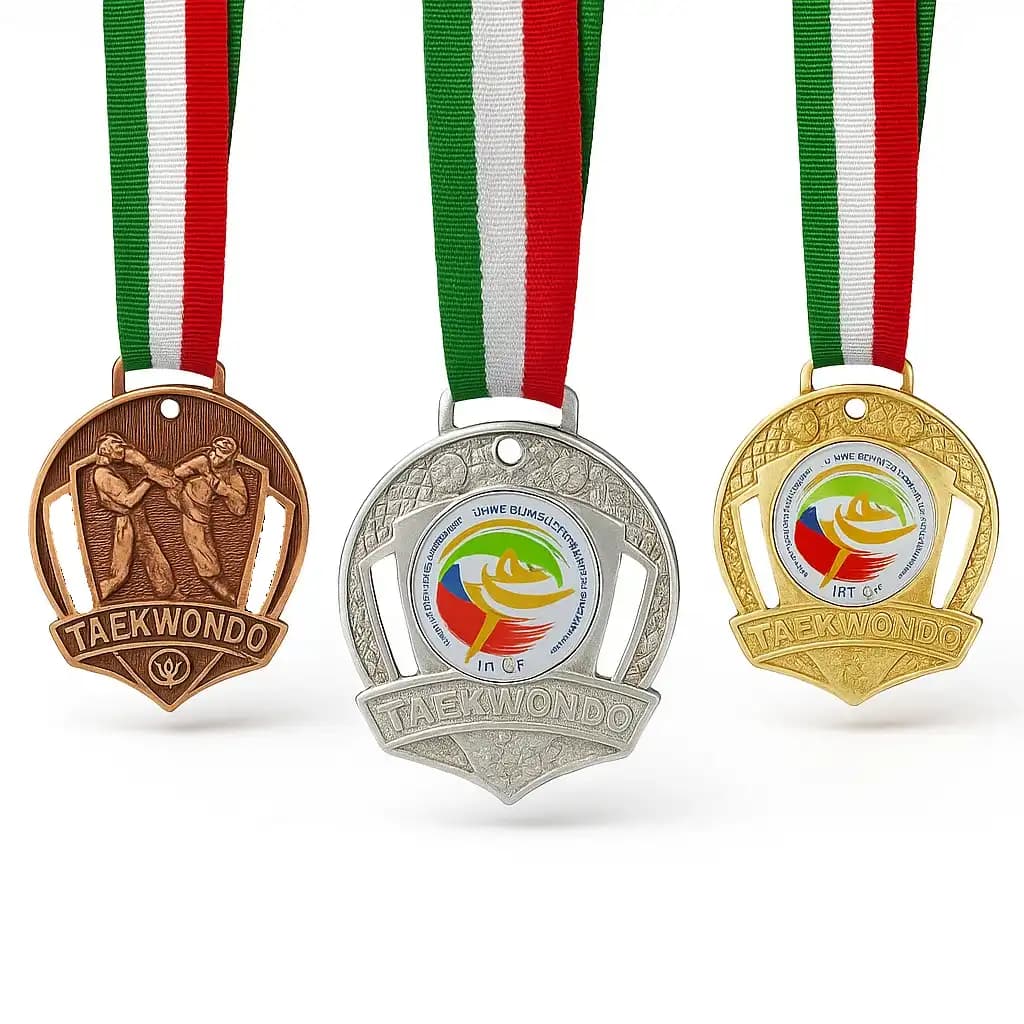 مدال قهرمانی طرح تکواندو عمومی کد 4