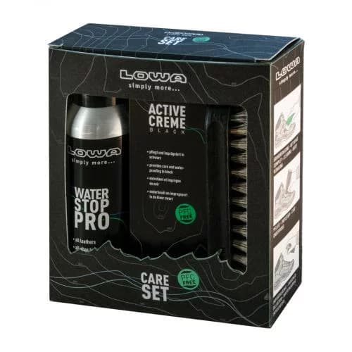 ست کامل مراقبت از کفش لووا – مدل مخصوص چرم مشکی (CARE SET BLACK)