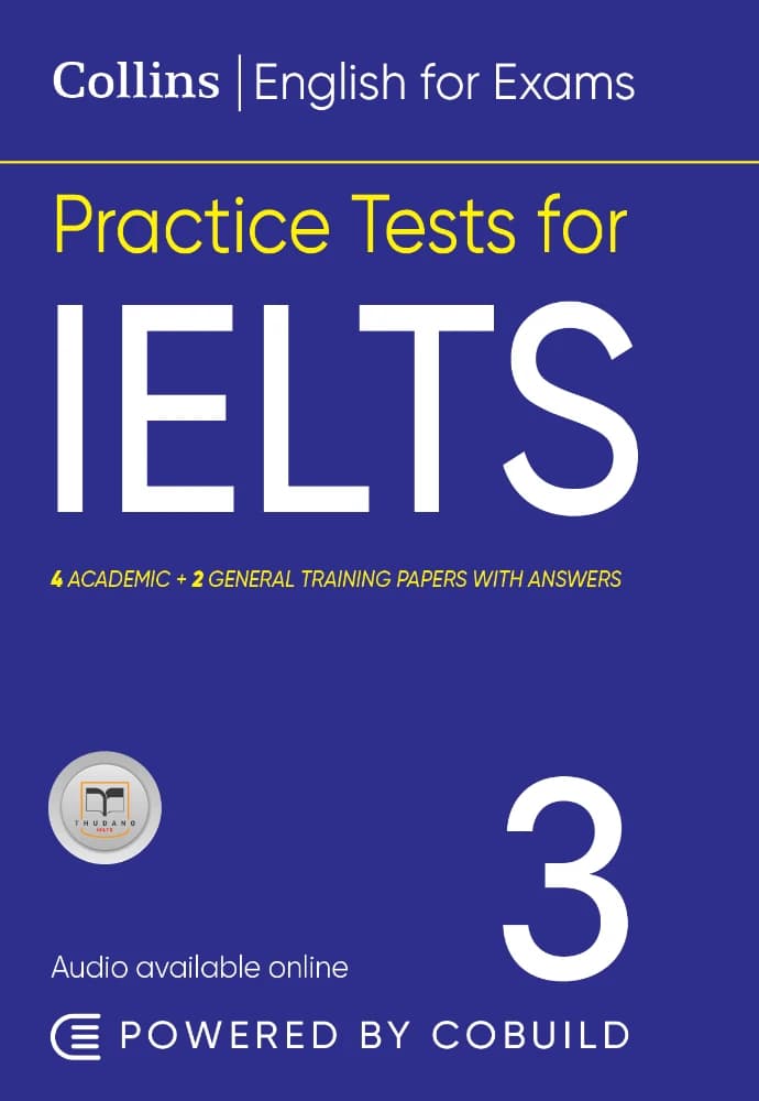 کتاب Practice Tests for IELTS 3 (آزمون‌های تمرینی برای آیلتس 3) نسخه انگلیسی PDF | انتشارات هارپرکالینز