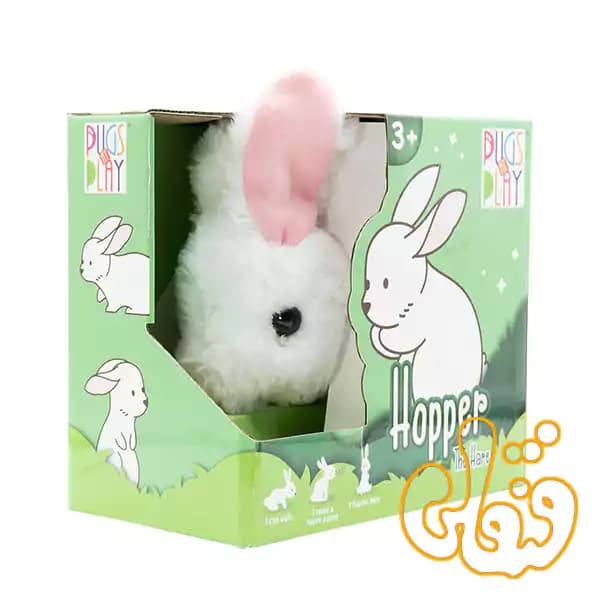 عروسک خرگوش رباتیک Hopper The Hare ST-PAP10 — تصویر ۲