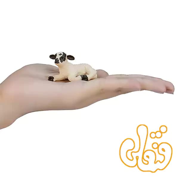فیگور بره صورت سیاه دراز کشیده موجو Black Faced Lamb Lying Down 387060 — تصویر ۴
