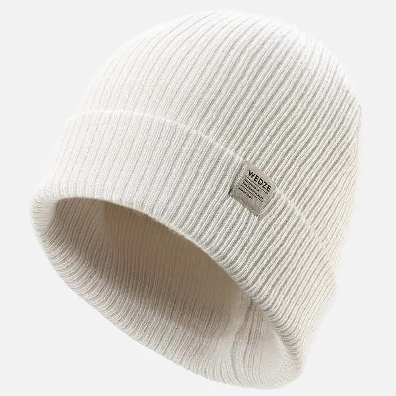 کلاه بافتنی WEDZE مدل FISHERMAN WHITE