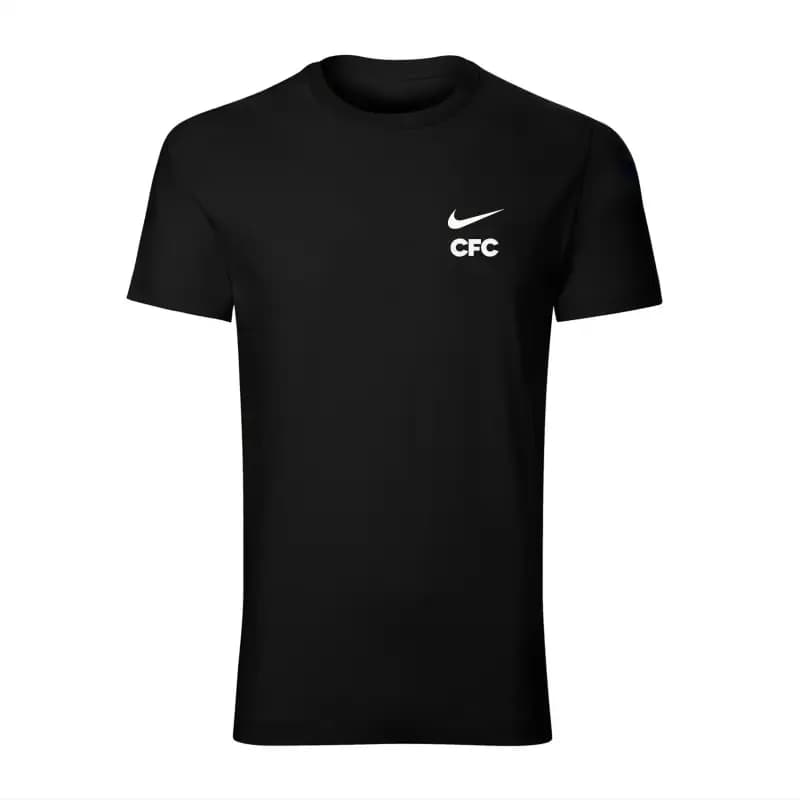 تیشرت آستین کوتاه مردانه طرح CFC مدل Y 9799 مشکی یقه گرد مناسب چهار فصل — تصویر ۷