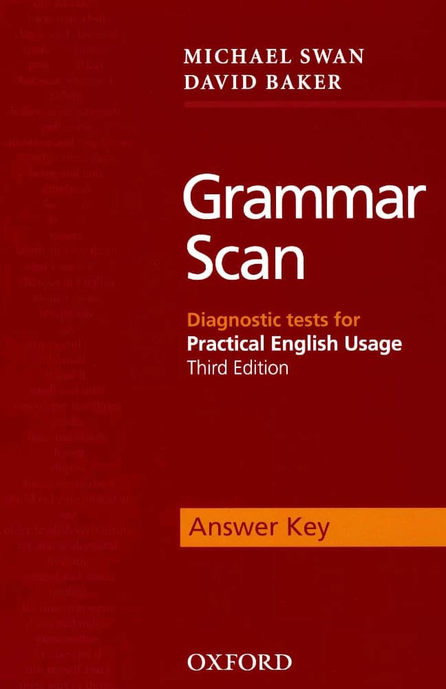 کتاب Grammar Skan Key (کلید گرامر اسکن) نسخه انگلیسی PDF | نامشخص