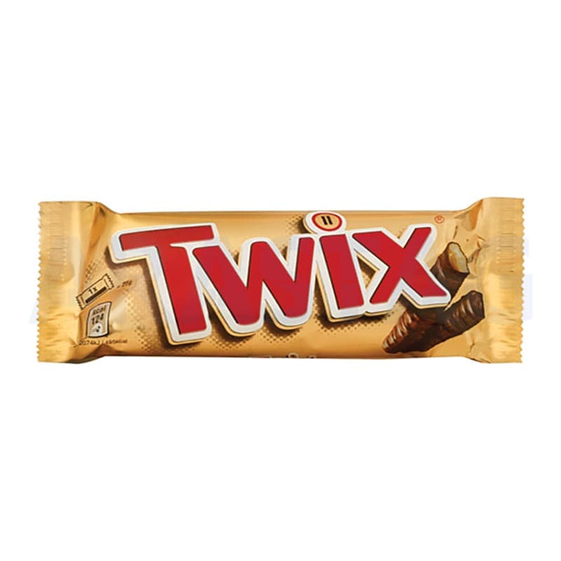 شکلات توییکس twix وزن 50 گرمی