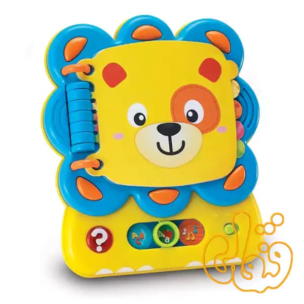 کتاب موزیکال آموزشی شیر وین فان Caesar The Lion Let’s Read 9209 — تصویر ۳