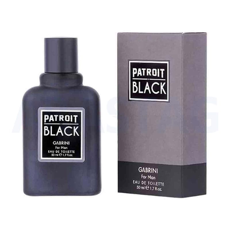 عطر ادکلن ترک گابرینی GABRINI PATROIT BLACK ادوپرفیوم مردانه حجم 50 میلی