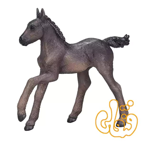 فیگور کره اسب عربی سیاه موجو Arabian Foal Black 381015 — تصویر ۵