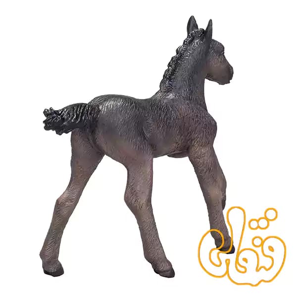 فیگور کره اسب عربی سیاه موجو Arabian Foal Black 381015 — تصویر ۳