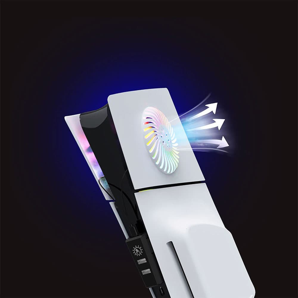 فیس پلیت RGB دار PS5 Slim — تصویر ۳