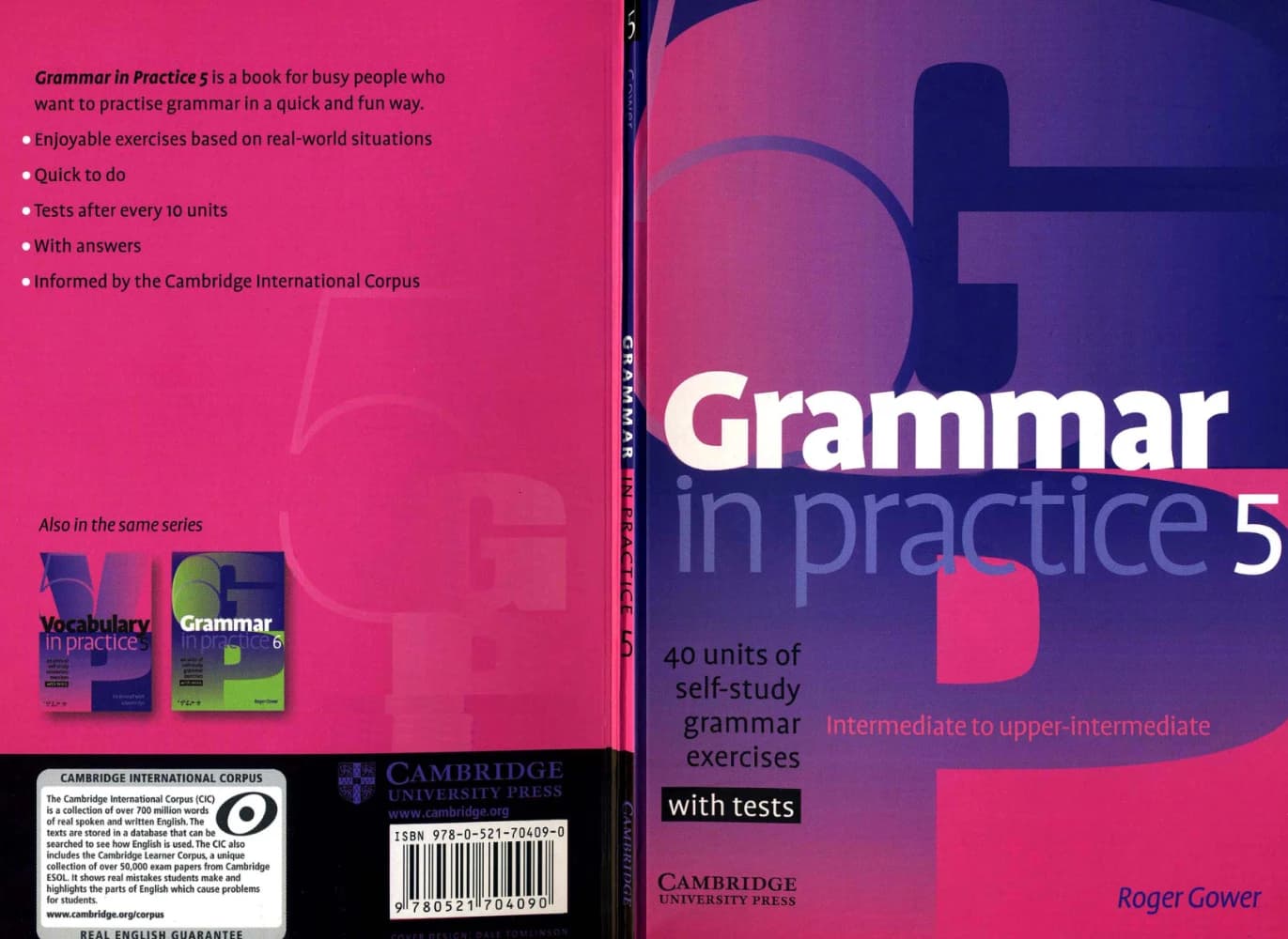 کتاب Grammar in Practice 5 (گرامر در عمل 5) نسخه انگلیسی PDF | راجر گاور