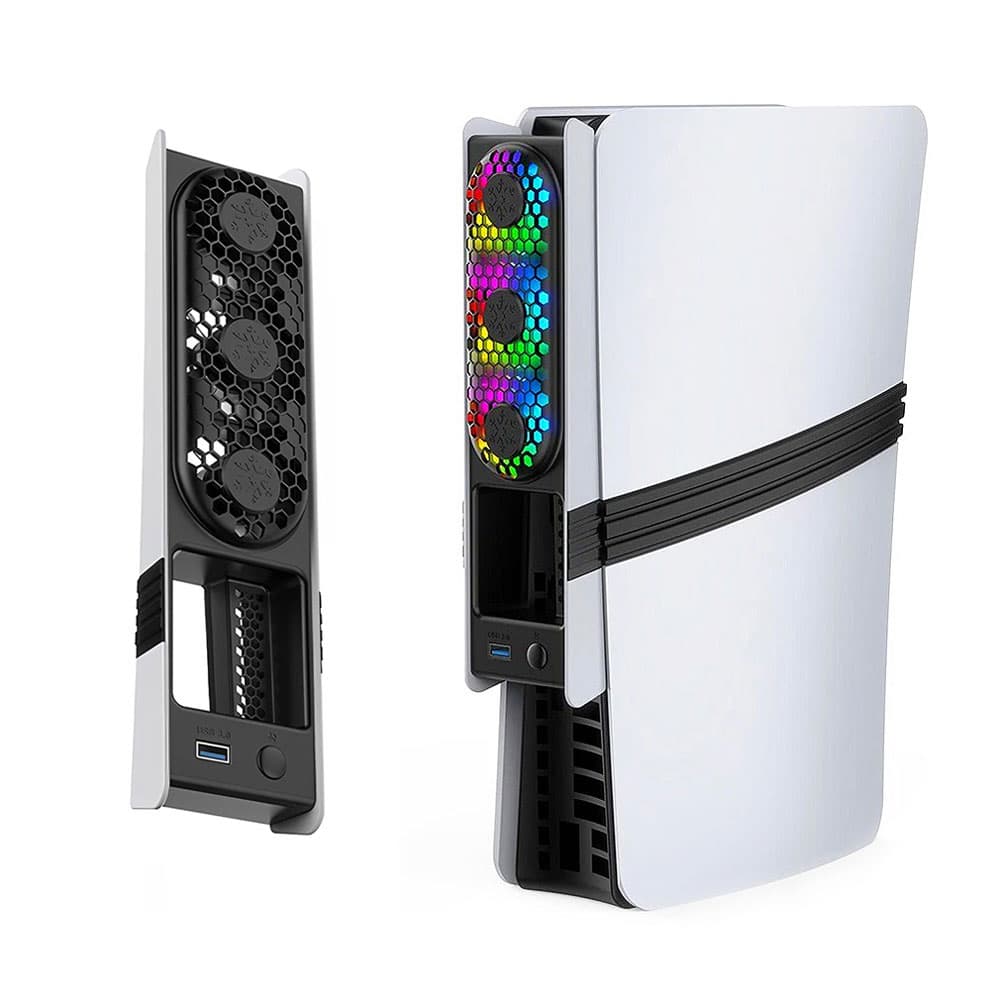 فن خنک کننده JYS-P522 RGB مخصوص PS5 Slim/Pro