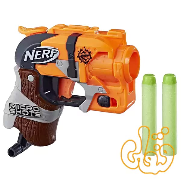 تفنگ کوچک زامبی نرف Micro Shots Zombie Strick Hammershot E0720 — تصویر ۲