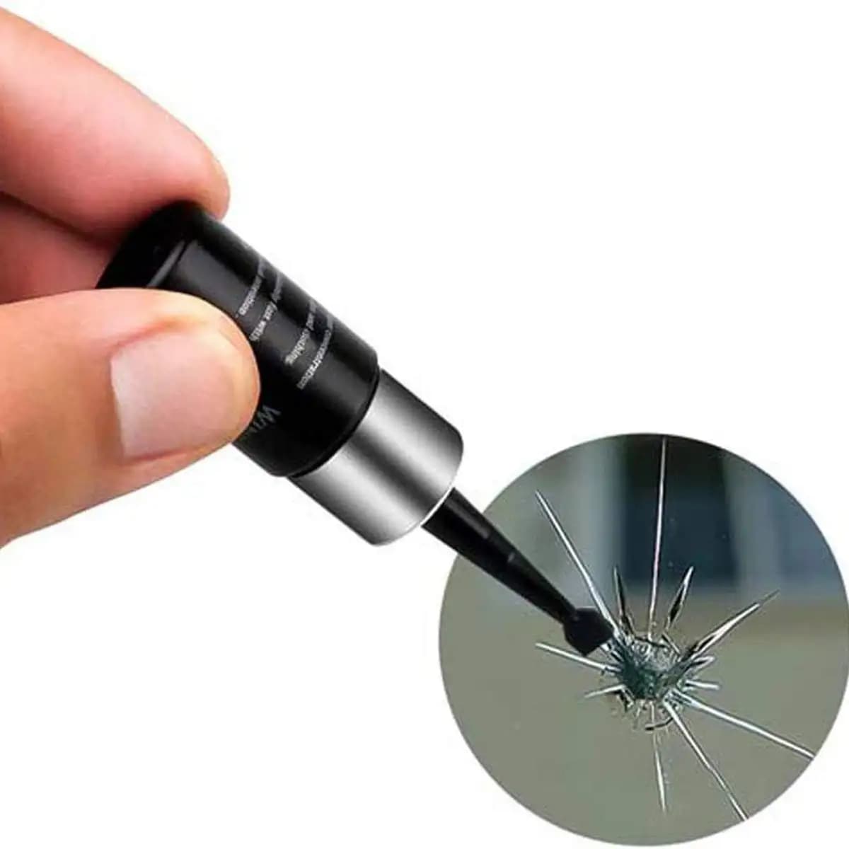 پکیج مایع رفع ترک شیشه + دستگاه مکش صافکاری و تعمیر فرورفتگی — تصویر ۴