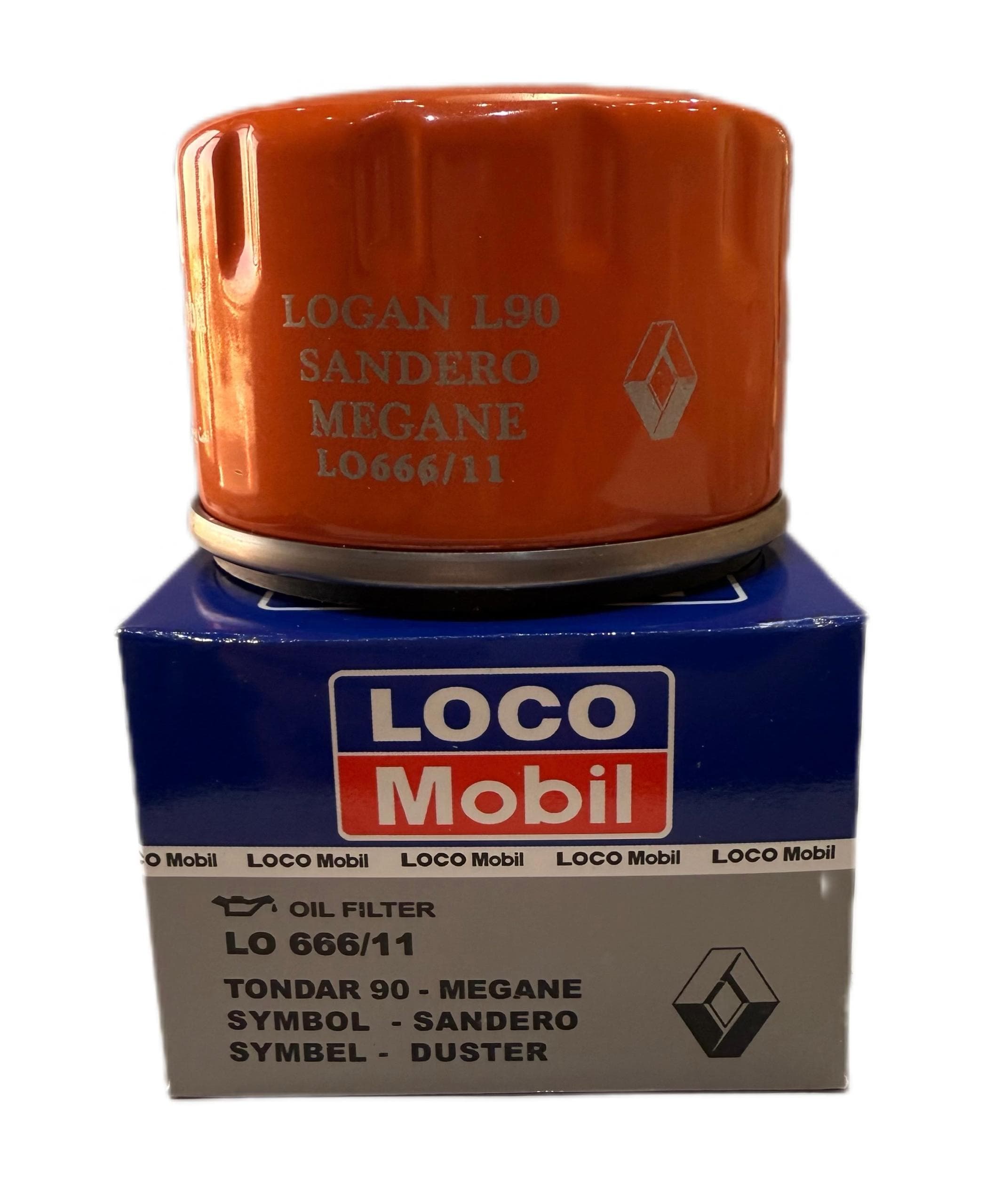 فیلتر روغن رنو L90 ساندرو داستر سیمبل لوکومبیل LO666/11 — تصویر ۲