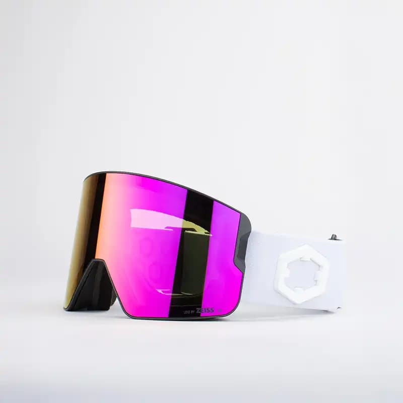 عینک اسکی مگنتی اوت اف مدل ZENITH WHITE MEDIUM 2026 با لنز ZEISS + لنز اضافه — تصویر ۳