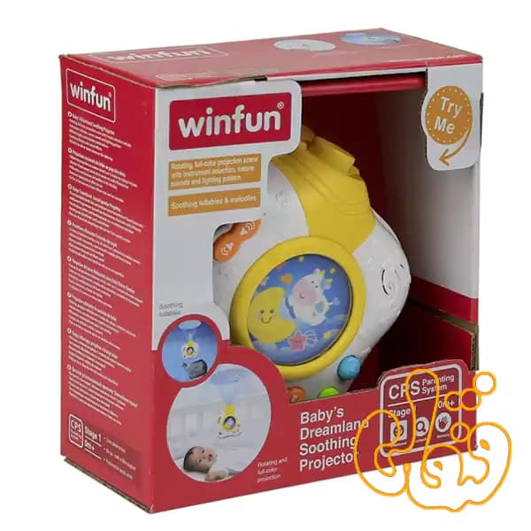 چراغ خواب موزیکال پرژکتوری وین فان Baby’s Dreamland Soothing Projector 806A — تصویر ۲
