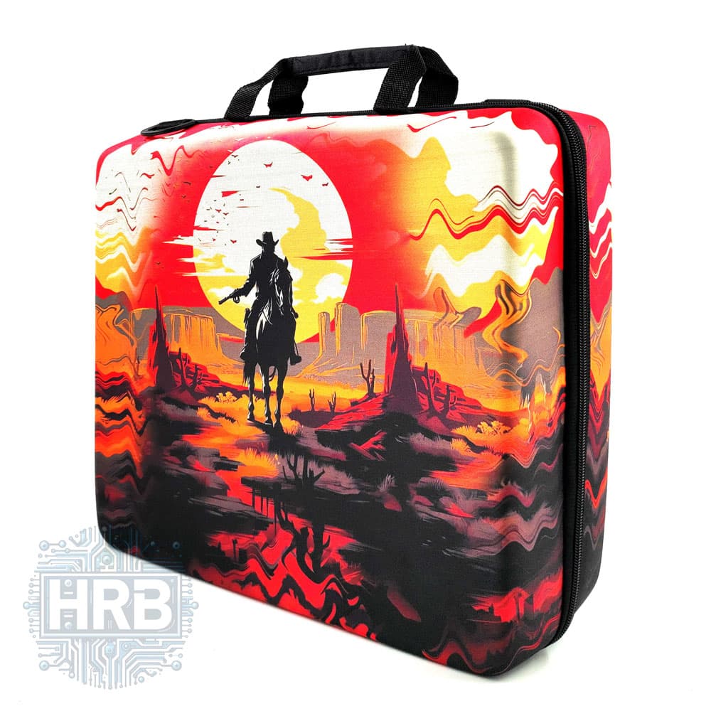 کیف کنسول PS4 طرح Red Dead Redemption – چهار کاره — تصویر ۳