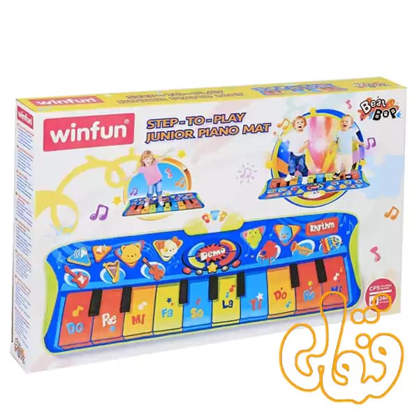 پیانو فرشی وین فان Step-To-Play Junior Piano Mat 2507