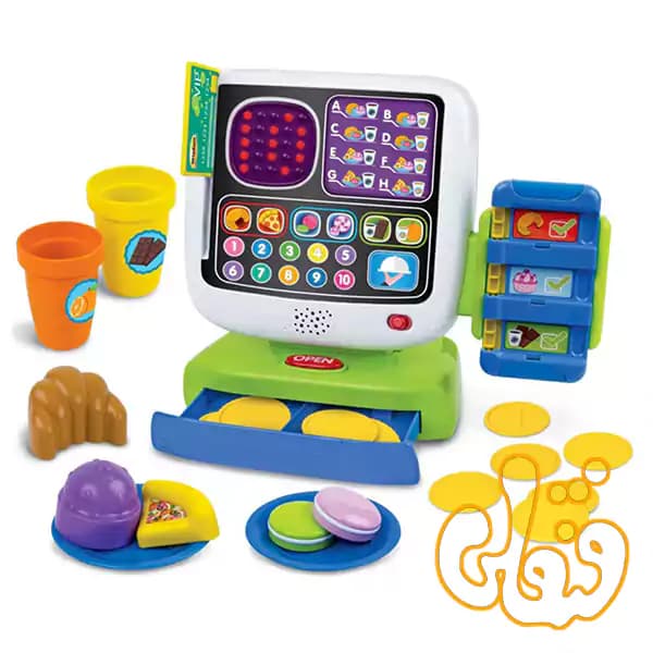 ست صندوق فروشگاهی وین فان Smart Cafe Cash Register Set 2515 — تصویر ۲