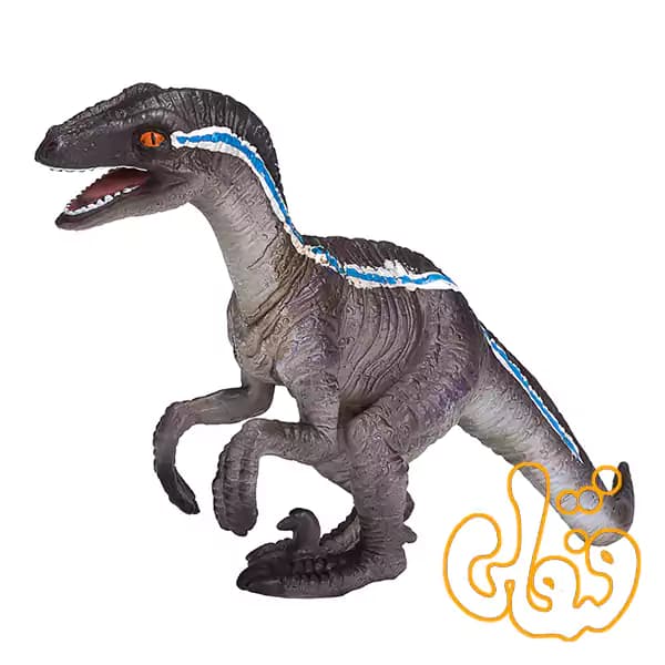 فیگور دایناسور ولوسیراپتور خمیده موجو Velociraptor Crouching 381022