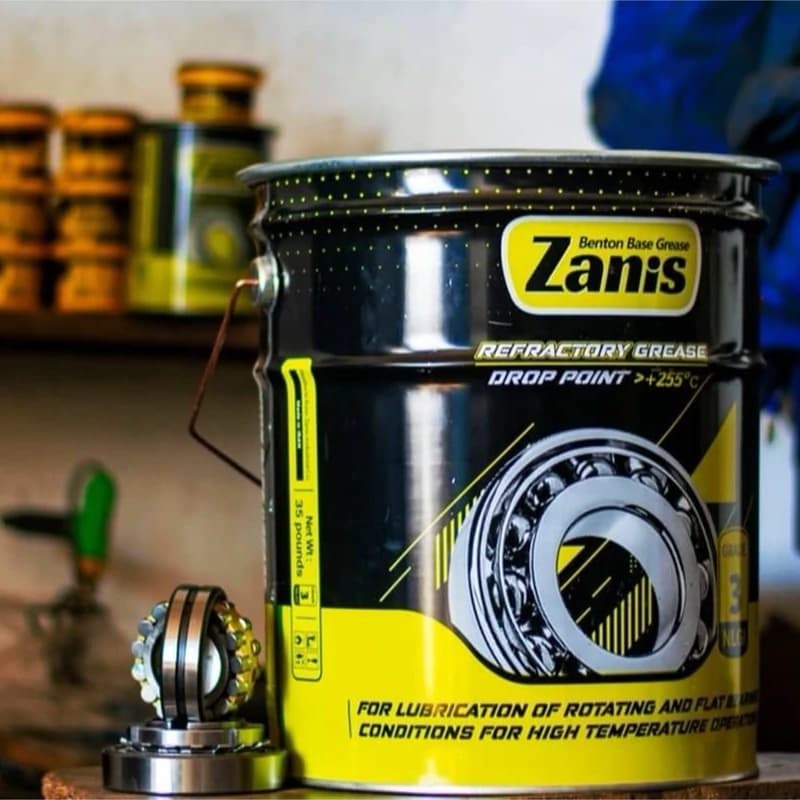 گریس نسوز زانیس 35 پوندی ( 17 کیلویی )