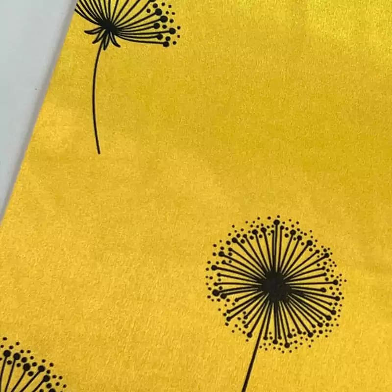 پارچه ساتن ال ایکس طرح قاصدک