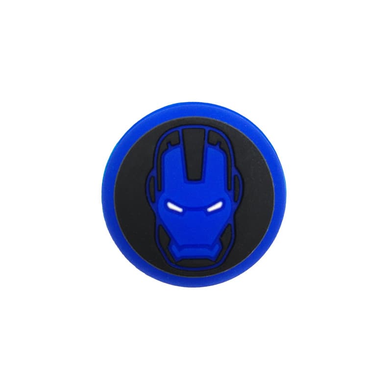 روکش آنالوگ دسته طرح Iron Man Blue بسته 1 عددی