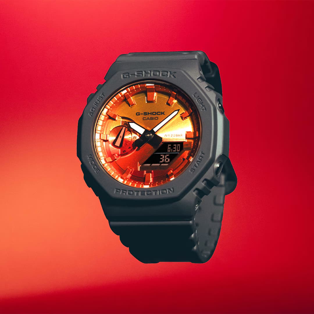 ساعت مچی کاسیو GA-2100FL-8A — تصویر ۸