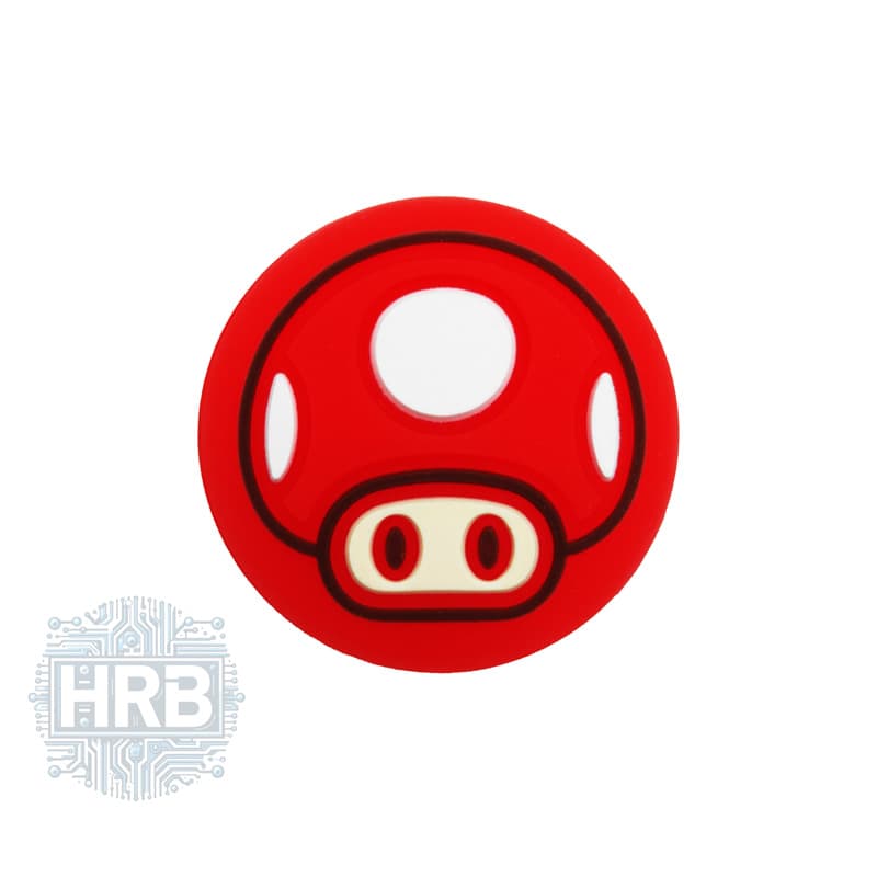 روکش آنالوگ دسته طرح Mario Mushroom قارچ ماریو بسته 1 عددی — تصویر ۲
