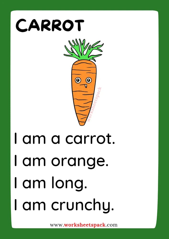 کتاب Vegetables Reading Comprehension (درک مطلب سبزیجات) نسخه انگلیسی PDF | نامشخص